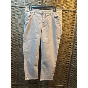Brunello Cucinelli Women's Straight Leg Low Waist‎ Cropped Jeans Size 8